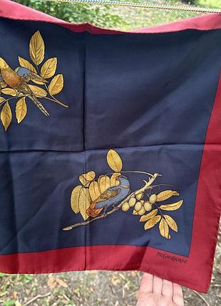 Шовкова хустка на шию від ysl