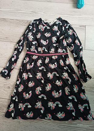 Платье для девочки h&m 9-10