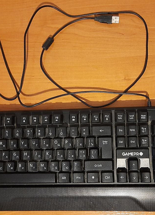 Игровая клавиатура с подсветкой rgb gamerro headshot gk398 usb тест ок