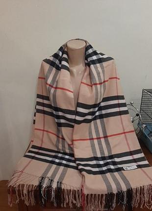 Палантин в стиле burberry