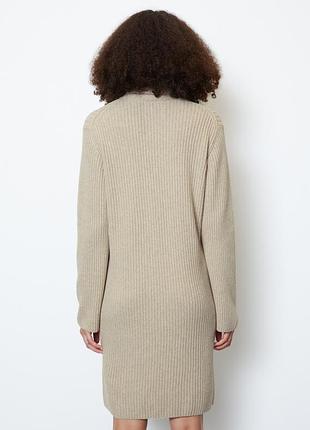 Демі сукня в рубчик з сумішевої вовни marc o  porté polo сукня водолазка