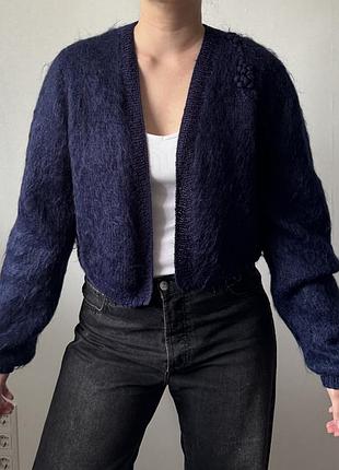 Кардиган мохер ручна робота