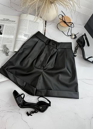 Шкіряні шорти ❤️ 5