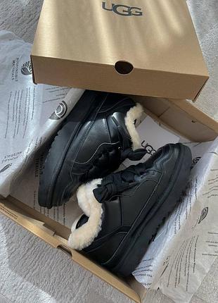 Lowmel sneaker leather black