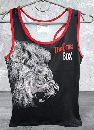 Фітнес майка поліестер cross box unisex