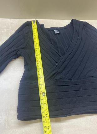 Лонгслив топ на запах 5