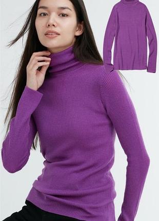 Гольф uniqlo из 100% мериносовой шерсти