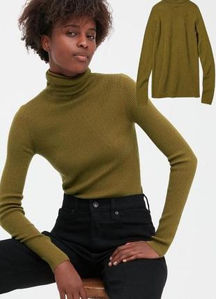Гольф uniqlo из 100% мериносовой шерсти