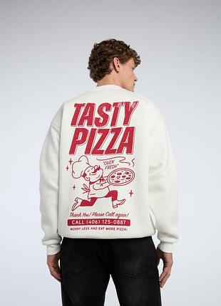 Свитшот толстовка smog new yorker 06.04.120.0588 off white р.l