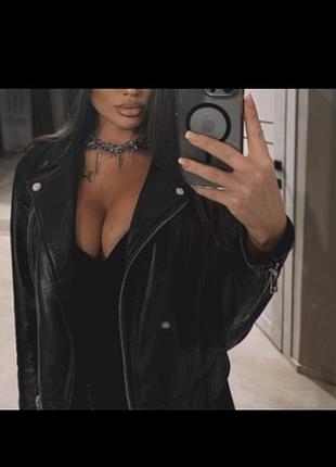 Куртка косуха натуральная кожа