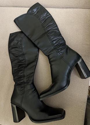 Чоботи жіночі шкіра італія