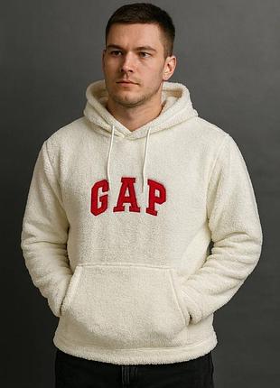 Чоловічий теплий плюшевий худі gap