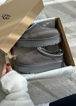 Уггі ugg tasman platform grey