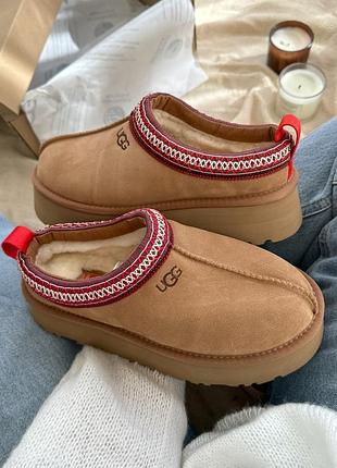 Уггі ugg tasman platform chestnut