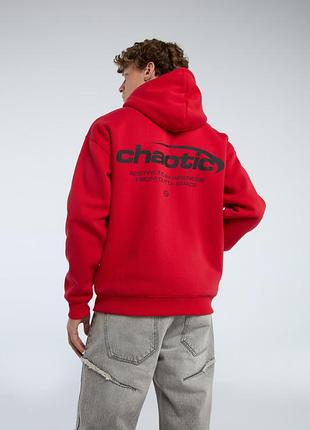 Худі на блискавці з капюшоном fsbn new yorker 05.03.121.0182 червоний р. l