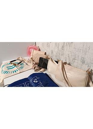 Сумочки шопперы кроссбоди клатч