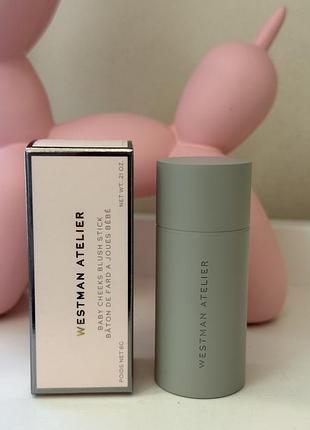 Кремові румʼяна westman atelier baby cheeks blush stick