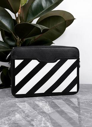 Сумка off white через плече