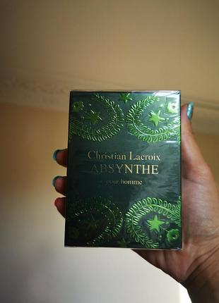 Чоловіча туалетна вода avon christian lacroix absynthe 75 мл кристіан лакруа абсент