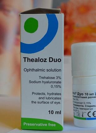 Каплі для очей thealoz duo - 10 ml