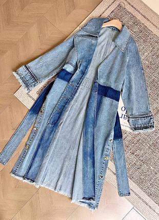 Тренч джинсовий 7