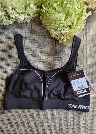 Спортивний бюстгальтер, топ salming чорний 70b