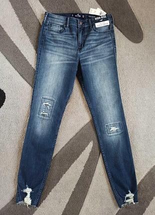 Hollister super skinny джинсы р. w29 l30