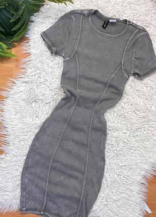 Сукня рубчик