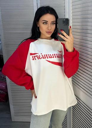 ❤️свитшот ❤️на плюшевой подкладке фабричный китай 🇨🇳