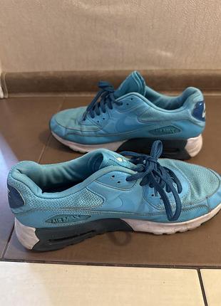 Кросівки nike air, розмір 40,5, б/в, колір блакитний