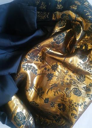 Юбка мини парчевая 7