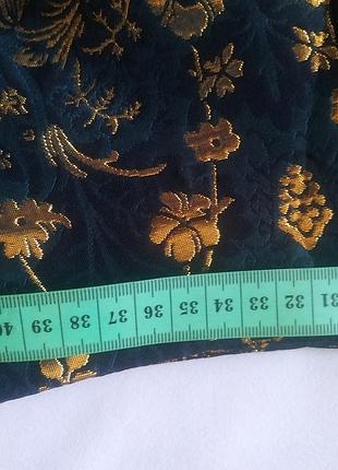 Юбка мини парчевая 8