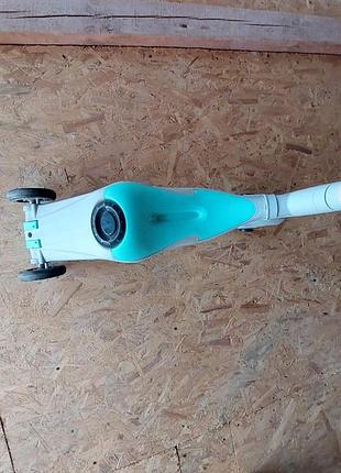 Самокат 3в1 best scooter, самокат-велобіг-велосипед, світло, 8 мелодій