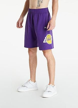 New era la lakers washed team logo шорти