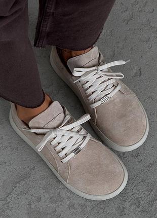 Кеди barefoot ™️ nikart
цвет: бежевый, натуральная замша