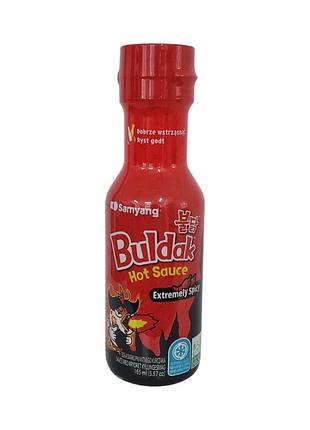 Корейський соус з подвійною гостротою зі смаком курки buldak samyang 165 мл