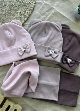 Шапка бант минни с хомутом