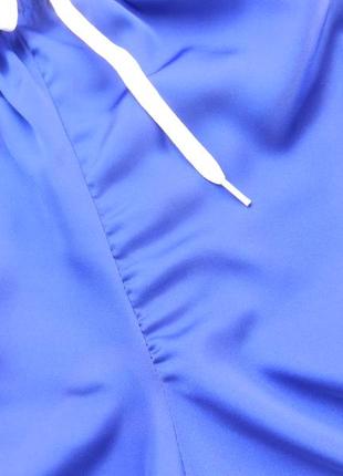 Красивнный костюм эко шёлк с надписью шорты высокая посадка6 фото