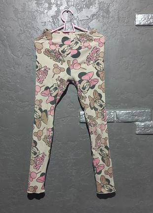 Лосины для девочки в рубчик