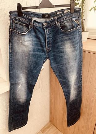 Чоловічі джинси відомого бренду replay