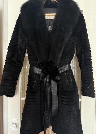 Шуба кролик пісець
