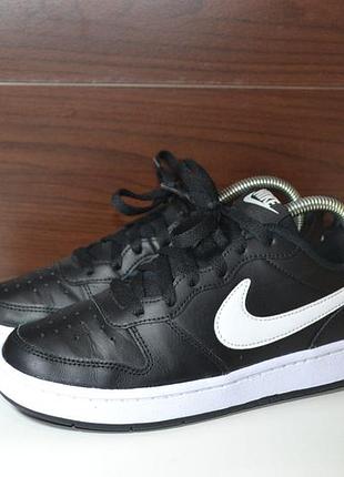 Nike court borough low 2 кеды 38р кроссовки оригинал кожаные
