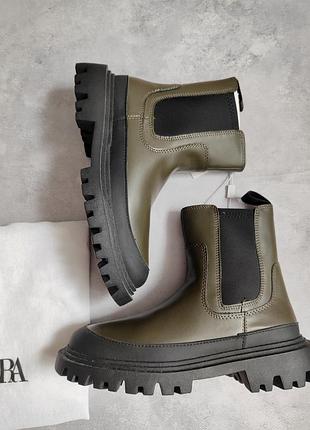 Ботинки челси зара 36-37 р