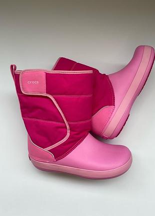 Crocs сапоги зимние
