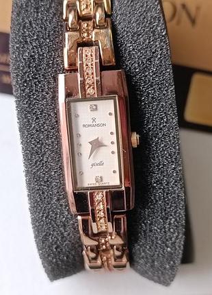 Годинник romanson giselle swiss made gold plated
