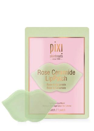 Патч для губ із рожевими керамідами pixi rose ceramide lip patch