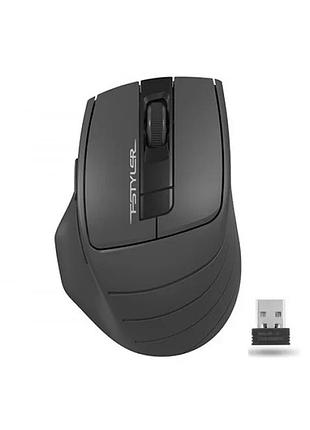 Мыша a4tech fstyler fg30 2000dpi black+grey, usb, wireless