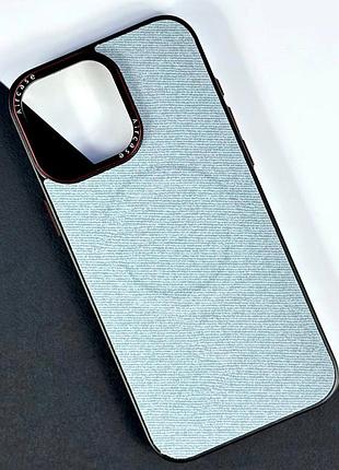 Защитный чехол (накладка) mix aircase camera magnetic для apple iphone 16 pro max (light grey)