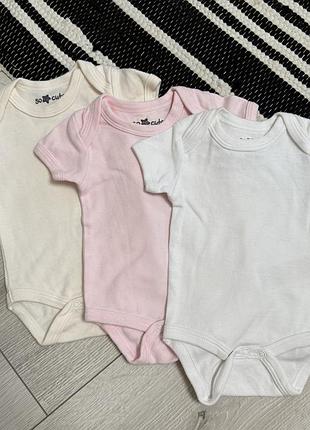 Набір боді 0-3 місяці