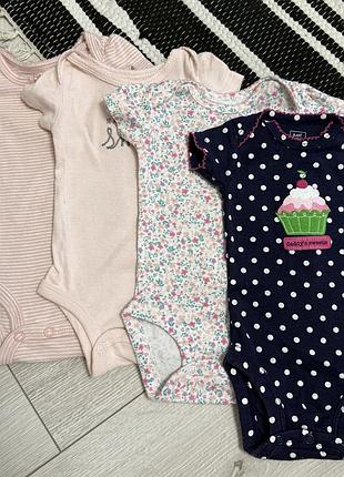 Набір боді carter’s nb. 0-1 місяць